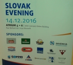 Slovenský večer v Bruseli 