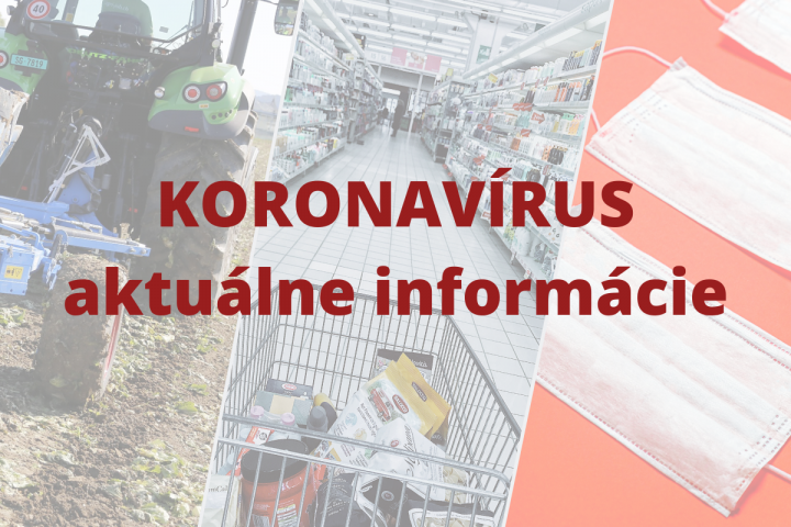 KORONAVÍRUS: INFORMUJEME, 16. marca