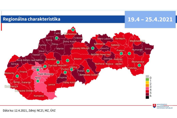 COVID automat - pravidlá a výnimky zo zákazu vychádzania účinné od 26. apríla