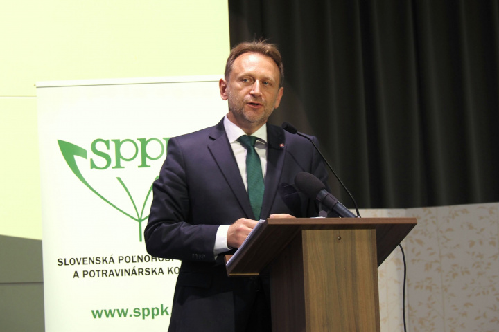Vystúpenie hostí VZ SPPK: Minister pôdohospodárstva Samuel Vlčan