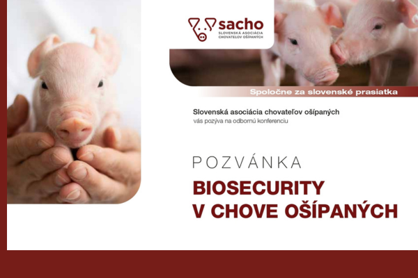 Pozvánka na odbornú konferenciu Biosecurity v chove ošípaných