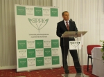 predseda SPPK Milan Semančík v príhovore zhodnotil činnosť SPPK od XXVII. VZ SPPK