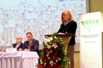 Ministerka pôdohospodárstva a rozvoja vidieka SR Gabriela Matečná pri príhovore