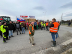 Protest poľnohospodárov - 22. február 2024