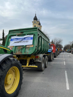 Protest poľnohospodárov - 22. február 2024